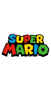 Super Mario Logo Sticker Super Mario