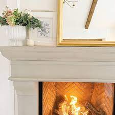 French Country Fireplace Surround