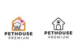 Pet House Vector Art Icons And