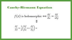 Cauchy Riemann Equations Mathematics