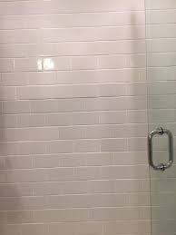 Shower Tiles Becoming Discolored