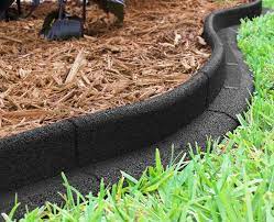 Eco Border 3 X 48 Black Rubber No Dig