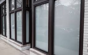 Frosted Window For Glass Door In