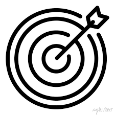 Target Arrow Icon Outline Target Arrow
