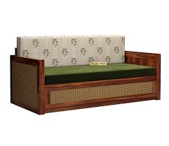 Buy Walder Sheesham Wood 3 Seater Sofa