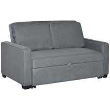 Homcom Modern 2 Seater Double Sofa Bed