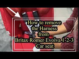 A Britax Romer Evolva Car Seat
