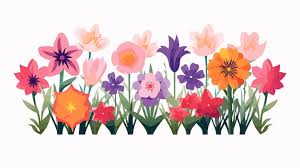 Elegant Flower Icon For Garden Designs