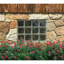 Redi2set Wavy Glass 19 25 In X 31 In Frameless Replacement Glass Block Window In Clear S2032dc