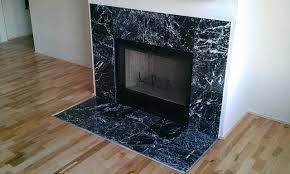 Fireplace Marble Tile Contemporary