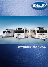 Owners Manual Bailey Caravans