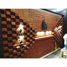 Exposed Brick Wall Design Work At Rs