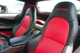 2004 Corvette Z06 100 Leather Seat Covers