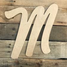 24 Wood Marvelous Font M Wood Letters