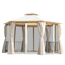 Hexagon Gazebo Patio Canopy Party Tent