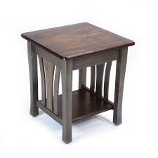 Hardwood Accent End Tables Country