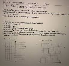 Solved Ms Askri Transitional Math Date