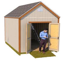 10x16 Gable Shed Plans