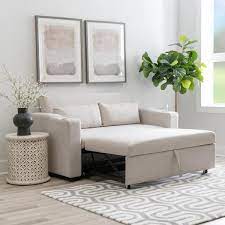 Linon Home Decor Laken Gray Sofa Bed