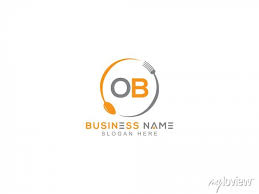 Letter Ob Logo Line Art Ob Mountain