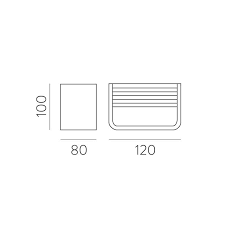 Acb Icon Fix Wall Lamp Led Cct 8 5w