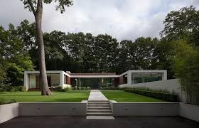 Modern Two Story U Shaped House