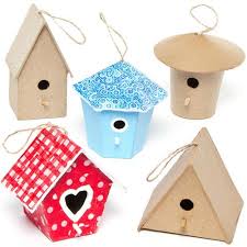 Mini Craft Bird Houses Baker Ross