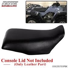 Black Standard Atv Seat Cover For Honda