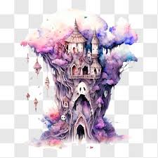 Fairytale Castle In A Magical