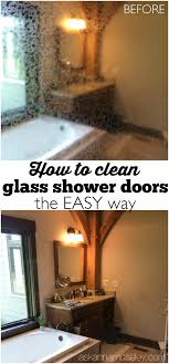 The Secret To Clean Glass Shower Doors