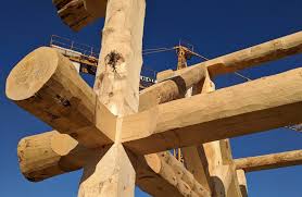 log post and beam construction