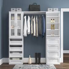 Lana 21in Closet Stacker With Glass