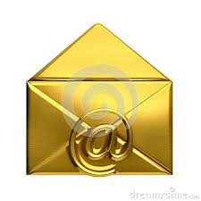 Open Golden Envelope Email Logo