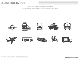 Maps Of The Australian Australia