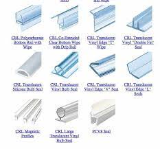 Shower Doors Glass Shower Door Seals