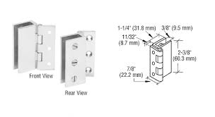 Glass Door Hinges For 6 Mm To 8 Mm Glass