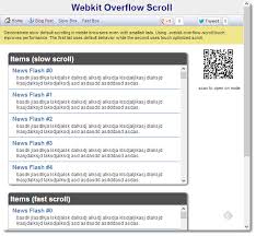 mobile webkit browsers