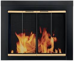 Pleasant Hearth Fireplace Glass Door