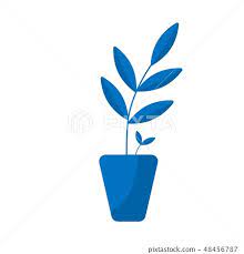 Plant Pot Icon Flower Plant Symbol