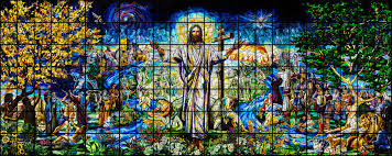 Resurrection Stained Glass Window