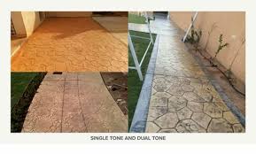 Stamped Concrete Flooring Service At Rs
