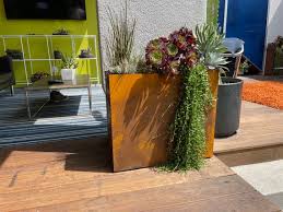 Metal Planter 24x21x8 Australia