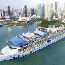 World S Largest Cruise Ship Sets Sail