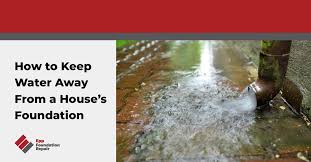 How To Keep Water Away From A House S