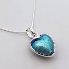 Murano Glass Heart Pendant