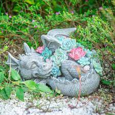Sleeping Dragon Statue