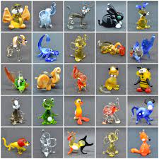 Set Of 25 Blown Glass Animals