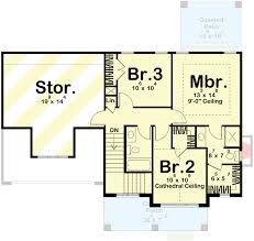 3 Bed Traditional House Plan Under 1500