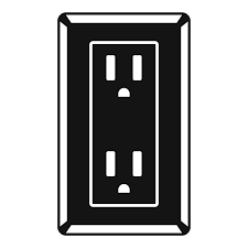 Power Socket Vector Icon For Web Design