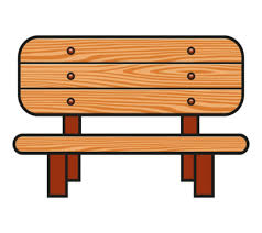 Park White Wooden Chair Png Transpa